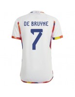 Belgie Kevin De Bruyne #7 Venkovní Dres MS 2022 Krátký Rukáv